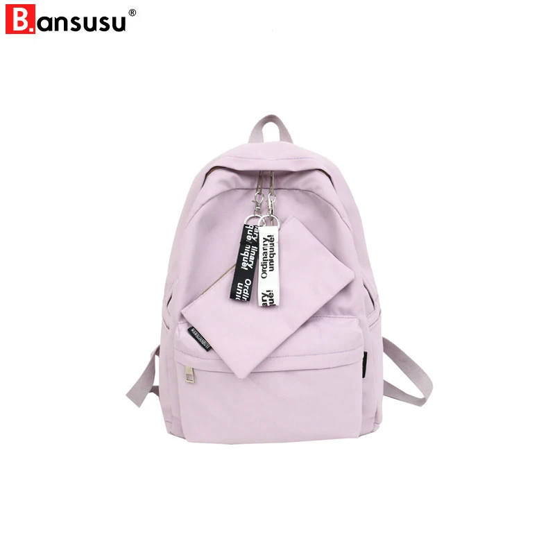 

2pcs/set Women Backpacks Korean Style School Bag for Teenagers Girls Waterproof Nylon female Travel Backpack mochila feminina