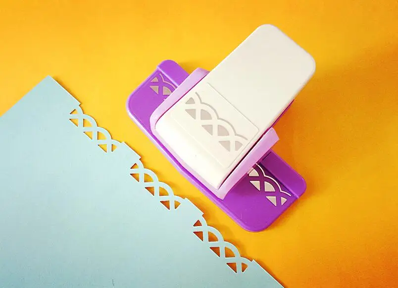 New arrival waves flower shape border punch foam paper embossing punch