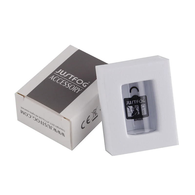 

5pc Original Justfog Q16 Tank Glass Tube Vape Accessories For Justfog Q16 Atomizer Kit E-Cigarettes Replacement Pyrex Glass Tube