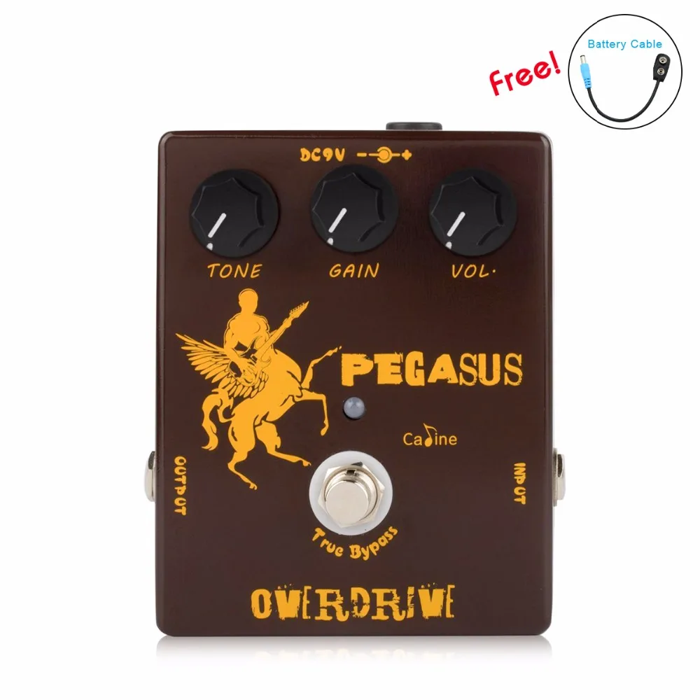 Новое поступление Caline CP-43 Pegasus педаль для гитары Overdrive аксессуары True Bypass корпус из