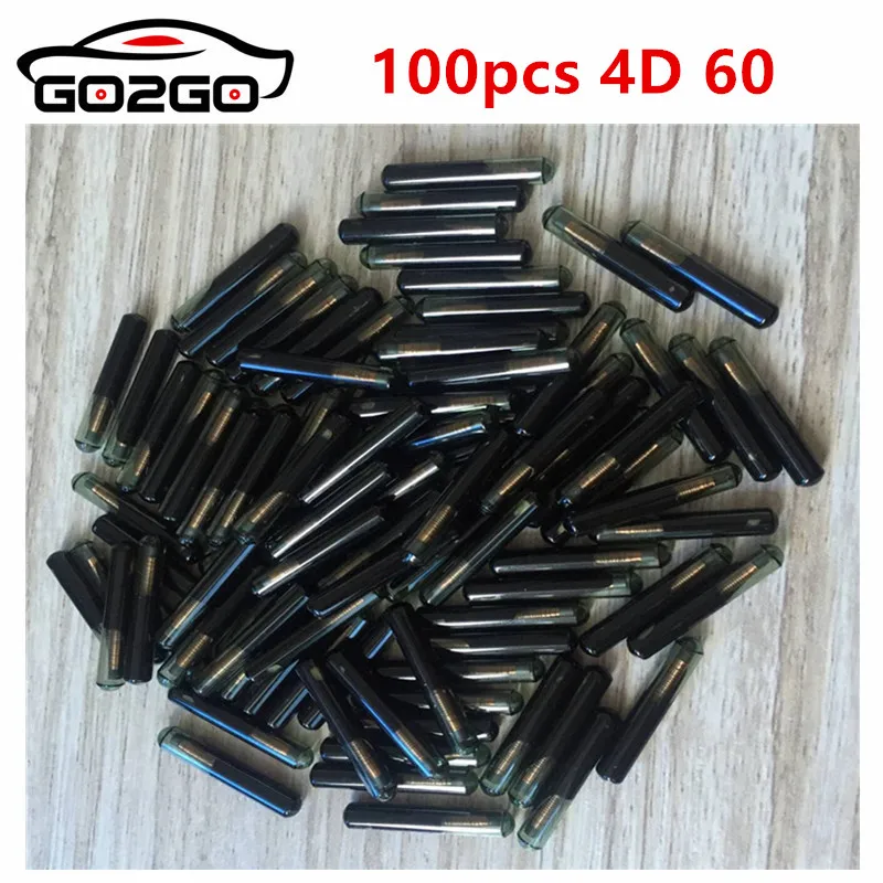 High Quality 4d60 Glass Transponder Chip For Ford Connect Fiesta Focus