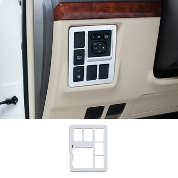 

For Toyota Land Cruiser 150 Prado LC150 FJ150 2010-2017 Chrome LHD Interior Fog Lamp Switch Cover Trim Car-Styling Accessories