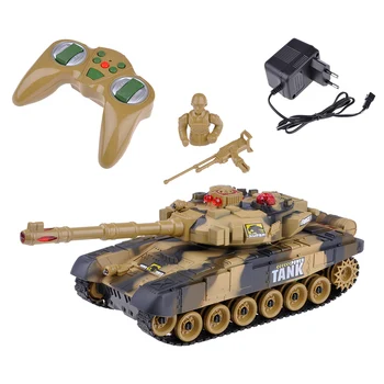 

Deluxe RC Fighting Battle Tanks Infrared Remote Controller Charge Sound Light