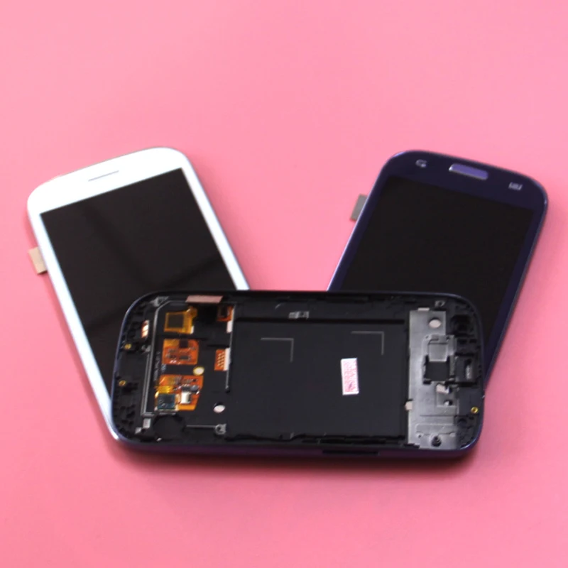 

Full Digitizer with Frame LCDS For Samsung Galaxy SIV S4 i9500 Phone LCD Display Touch Screen Sensor Replacement