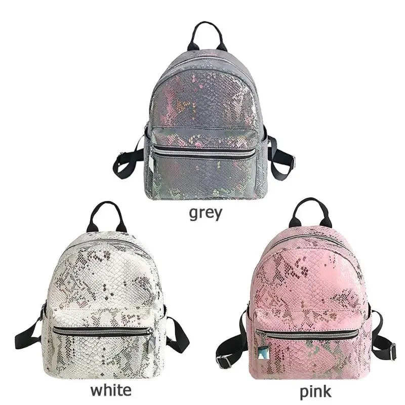 Модные женские маленькие рюкзаки из искусственной кожи; Повседневная мини-школьная сумка для девочек; милый рюкзак на молнии для путешествий; маленький рюкзак; Mochila