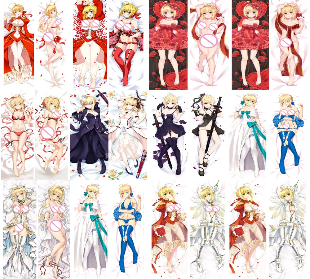 2017 sep японское аниме Fate/Grand Order Fate/Apocrypha Saber Нерон Клавдий Подушка Dakimakura чехол для