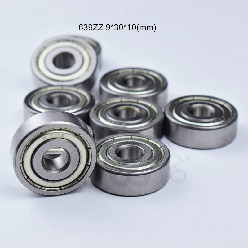 Подшипник 639ZZ 9*30*10 (мм) 9 шт. фотоподшипник металлический герметичный