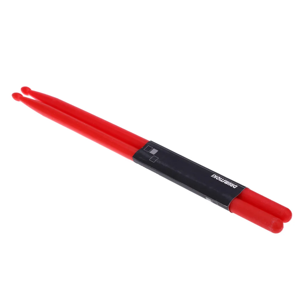 Pair of 5A Drumsticks Stick Nylon for Drum Set Lightweight Professional Percussion Instruments Accessories