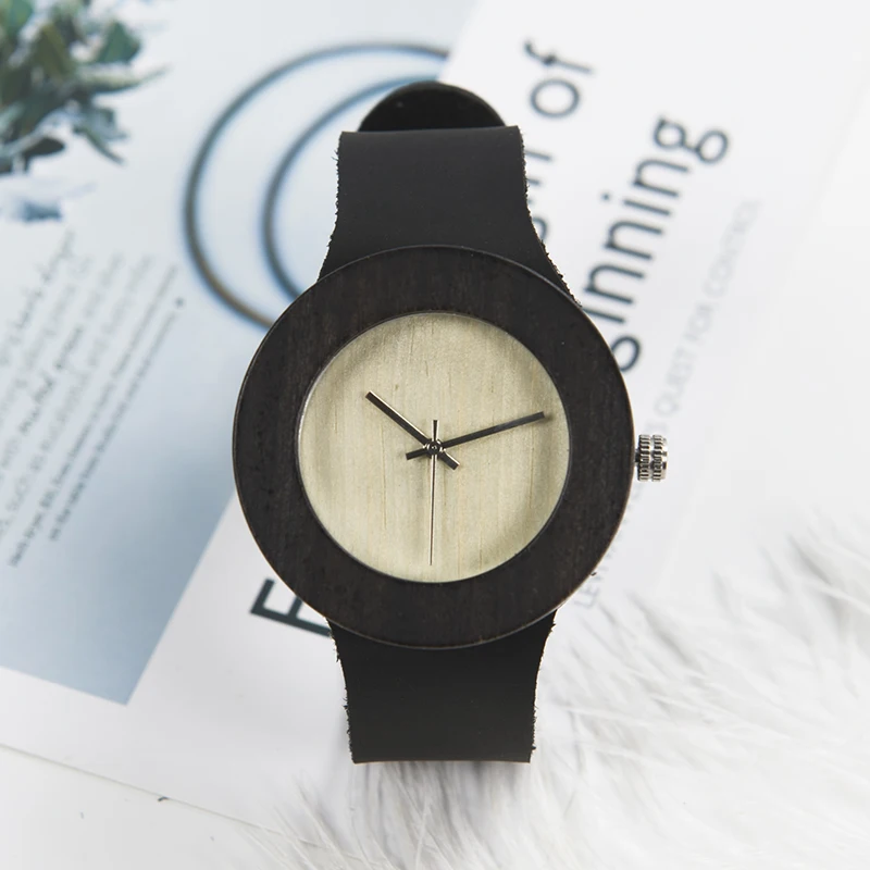 Montre Femme BOBO BIRD женские часы кварцевые деревянные с спортивный кожаный ремешок Кварцевые дизайнерские женские наручные часы с логотипом на заказ