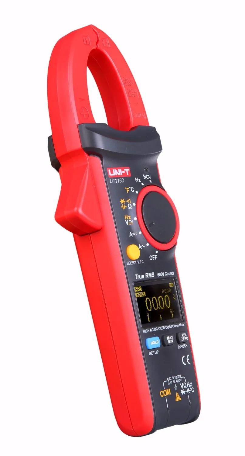 Цифровой токоизмерительный зажим с OLED дисплеем а|true rms|clamp meterdigital clamp |