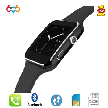 

696 X6 Fitness trackor Smart Watch Message Reminder Camera Color Touch Screen Bluetooth Smartwatch