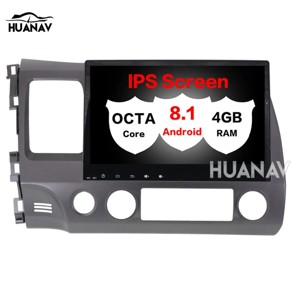 Автомобильный DVD GPS навигатор для Honda Civic 2007 2011 2 din радио Мультимедиа Стерео 10 1
