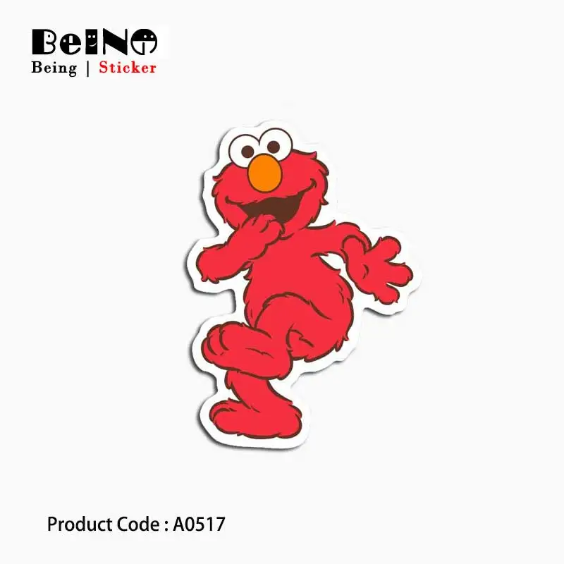

Sesame Street English Amo Sticker Cartoon Toy Waterproof Suitcase Sticker Skateboard Notebook Guitar Child Toy A0517 Stickers 32