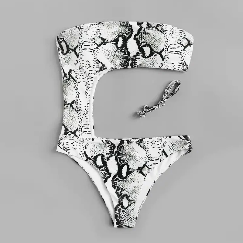 

Sexy One Piece Swimsuit 2019 Swimwear Women Monokini Bodysuit Bandage Hollow Out Swimsuit Female Bathing Suits Summer Beach Wear