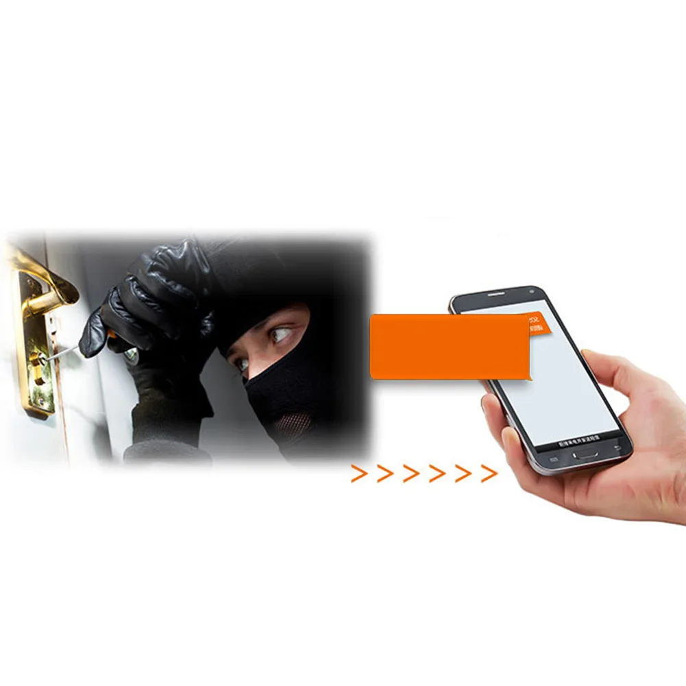 

HOT Mini GSM Wireless Magnetic Device Smart Door Window Open Close Alert Home Guard Alarm Security System BUS66
