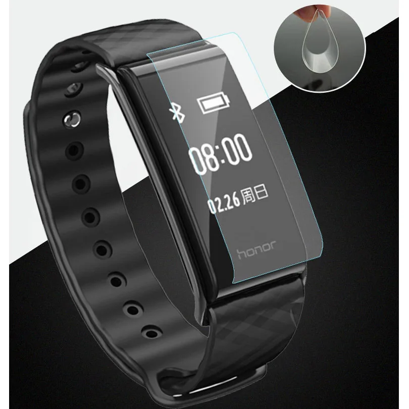 

Anti-Scratch Soft TPU Ultra Clear Protective Film For Huawei Honor Band A2 Smart Wristband Full Screen Protector