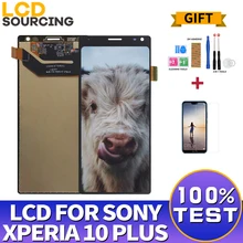 6," ЖК-дисплей для sony Xperia 10 Plus ЖК-экран кодирующий преобразователь сенсорного экрана в сборе для sony X10 PLUS дисплей Замена для x10P