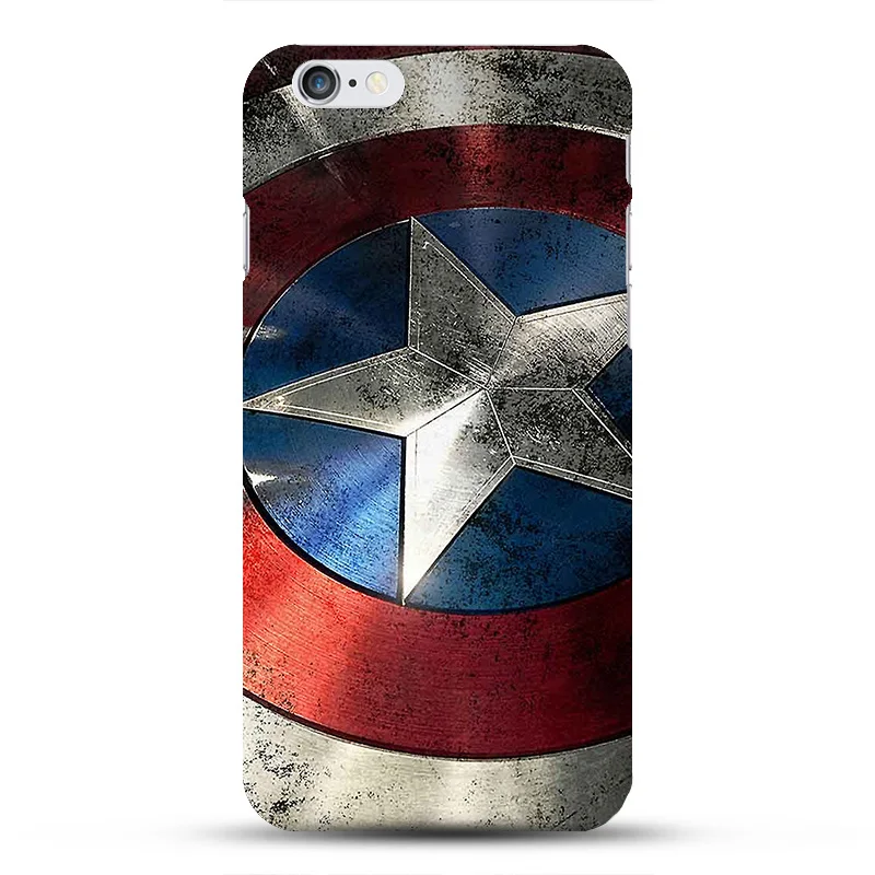 Твердый чехол для телефона с фантастическим супергероем iphone 7 8 Plus 6 6s 5 5SE Marvel