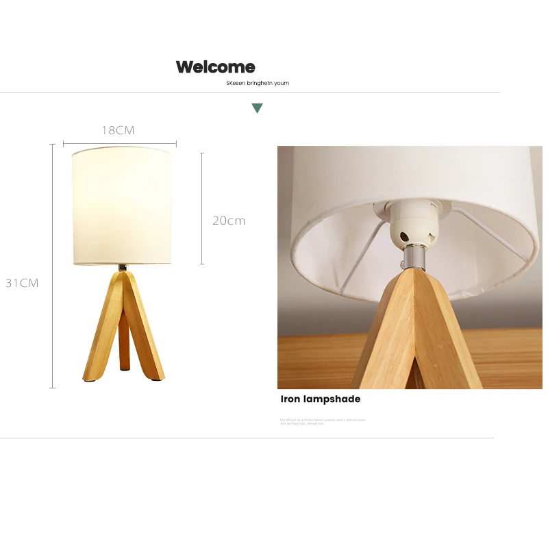 JAXLONG Modern Wood Table Lamp Loft Decor Art Living Room Coffee Desk Lamp Bedroom LED Hotel Hall Table Dining Room Reading Room JAXLONG Modern Wood Table Lamp Loft Decor Art Living Room Coffee Desk Lamp Bedroom LED Hotel Hall Table Dining Room Reading Room
