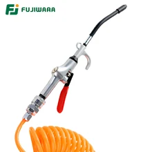 Fujipara pistola de aire de aleación de aluminio pistola de polvo en ángulo boquilla inclinada pistola de agarre neumático de alta presión(China)