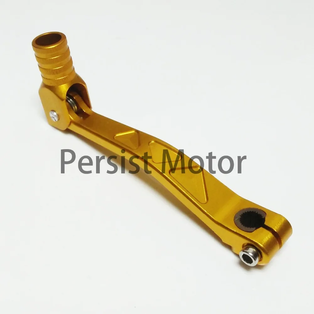 Motorcycle CNC Aluminum Folding Gear Shift Lever for Kayo Apollo Bosuer 50cc 70cc 110cc 125cc XR/CRF 50 Dirt Pit Bikes