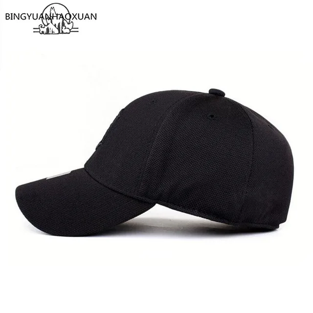 BINGYUANHAOXUAN Fast Drying Snapback Men Full Cap Cap Baseball Running Cap Sun Visor Bone Male Cap Gorras 2018 New Polo Hat