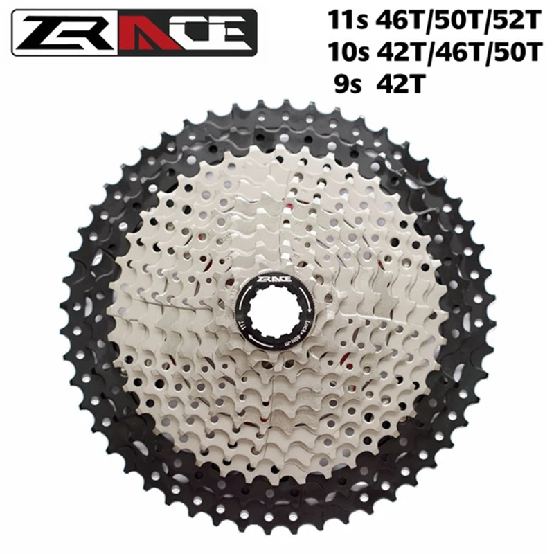 Zracing велосипед Freewheel 9s 10s 11s Скорость MTB велосипед кассета 11-42 T/11-46 T/11-50 T/11-52 T для ALIVIO/DEORE/SLX/XT