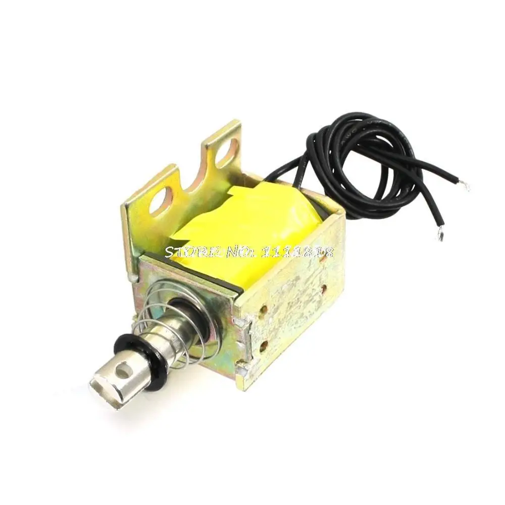 

Open Frame DC 12V 0.8N Force 10mm Stroke Push Pull Type Solenoid