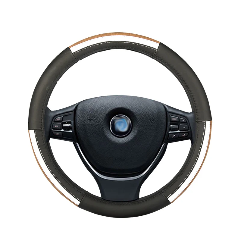 

Car steering wheel cover leather for brilliance faw v5 byd f3 s6 changan cs35 chery tiggo 3 5 t11 dongfeng ax7 jac j3 j5 s3 s5