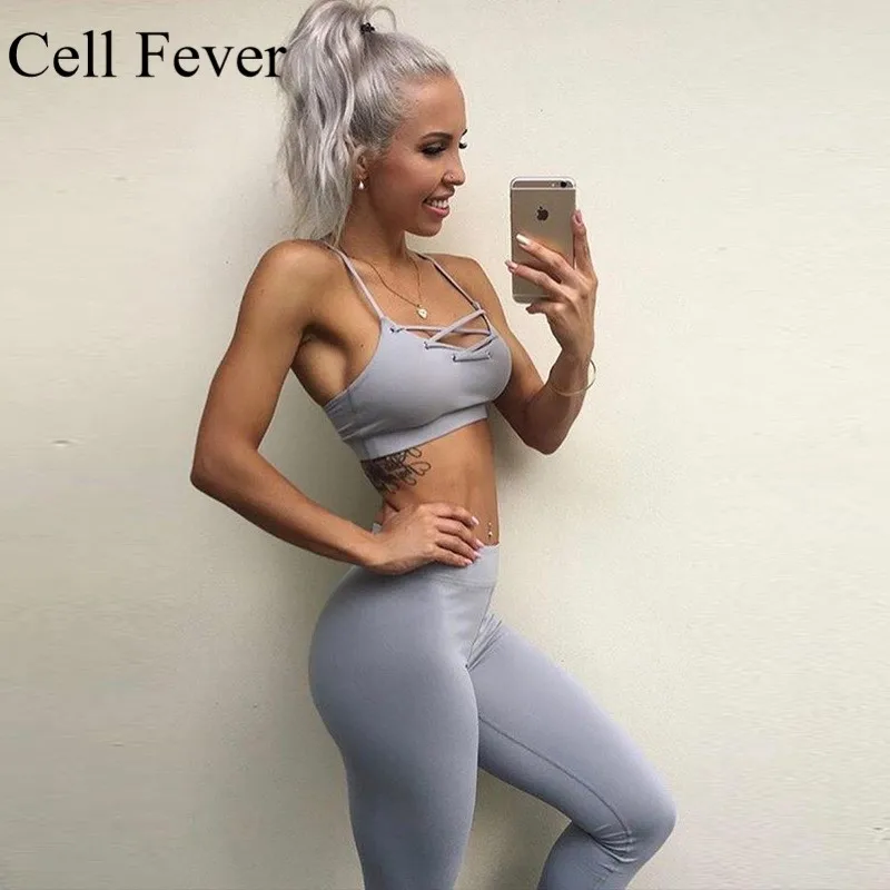 

Seamless Yoga Set Women Tracksuit Fitness Clothing Sportswear Gym Leggings Padded Push-up Bandage Sports Bra 2 Pcs Sports Suits