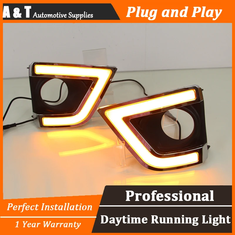 A T car styling For Toyota Corolla LED DRL For Corollar led fog lamps daytime running