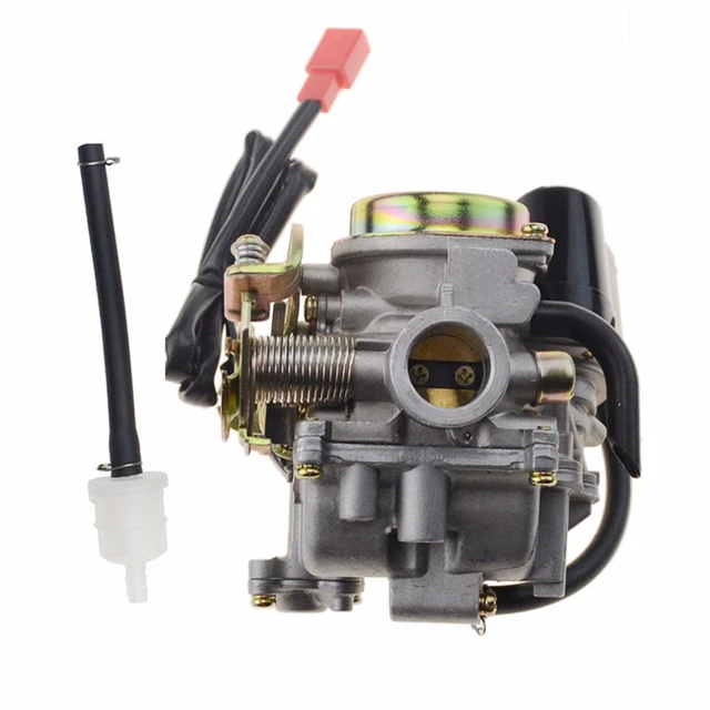 PD18 PD 18 mm Vergaservergaser f/ür 49cc 50CC GY6 Scooter Moped 4-Takt 139QMB 139QMA Chinese Scooter Moped TaoTao Scooter Jonway Baja Jmstar Lance NST Peace Banzer Barton Zipp Romet Motorrad