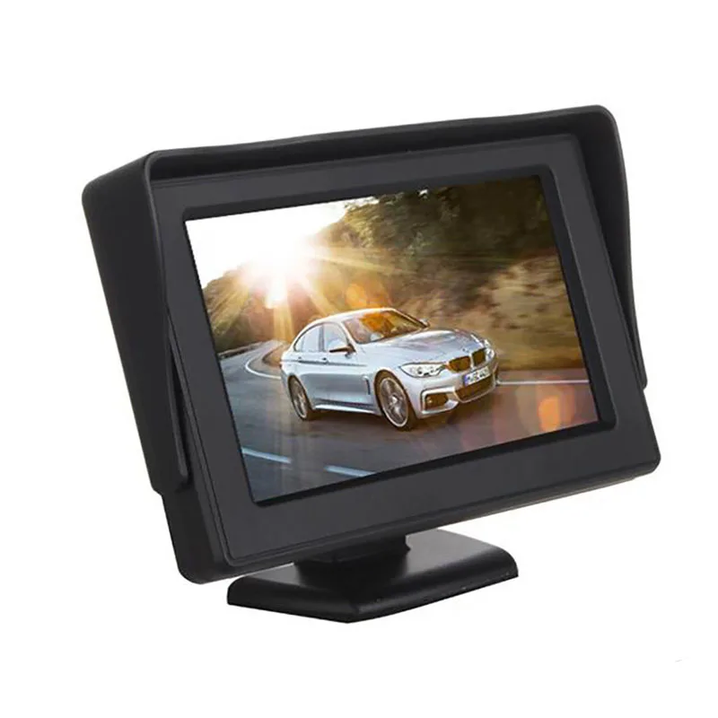 Купить автомобильный монитор. Монитор 4" TFT LCD. Автомонитор 4.3 дюйма. Автомобильный TFT LCD Monitor 9 дюймов.