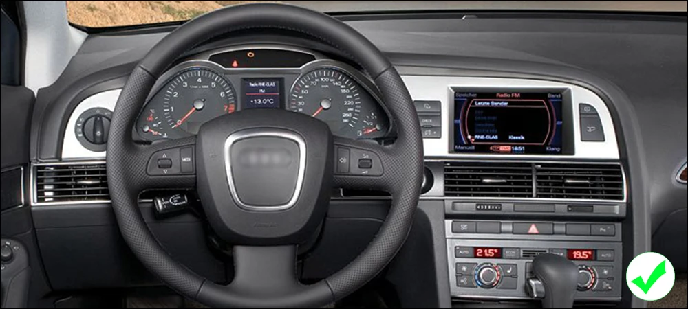 Excellent For Audi A6 4F 2005~2009 MMI Car Android Radio GPS Multimedia Player original style Navigation WiFi BT Touch Screen stereo map 12