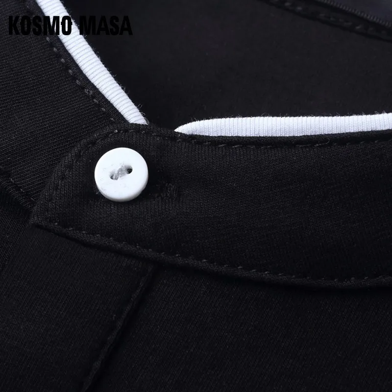 Космо MASA Slim Fit Повседневная рубашка поло для мужчин хлопок короткий рукав 5XL