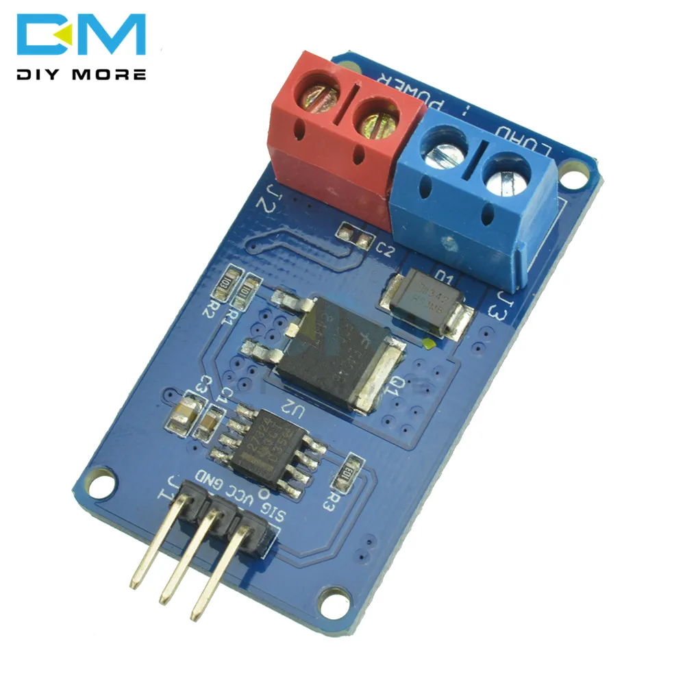 

High-Current MOSFET Switch Module DC Fan Motor LED Strip Driver Drive Steples Diy Electronic Diy Kit Pcb Board