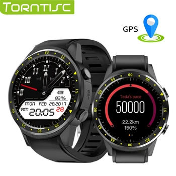 

Torntisc Smart Watch F1 Heart Rate tracker Smartwatch GPS wristwatch Support Sim TF Card Multi Sports modesl with 300W HD Camera