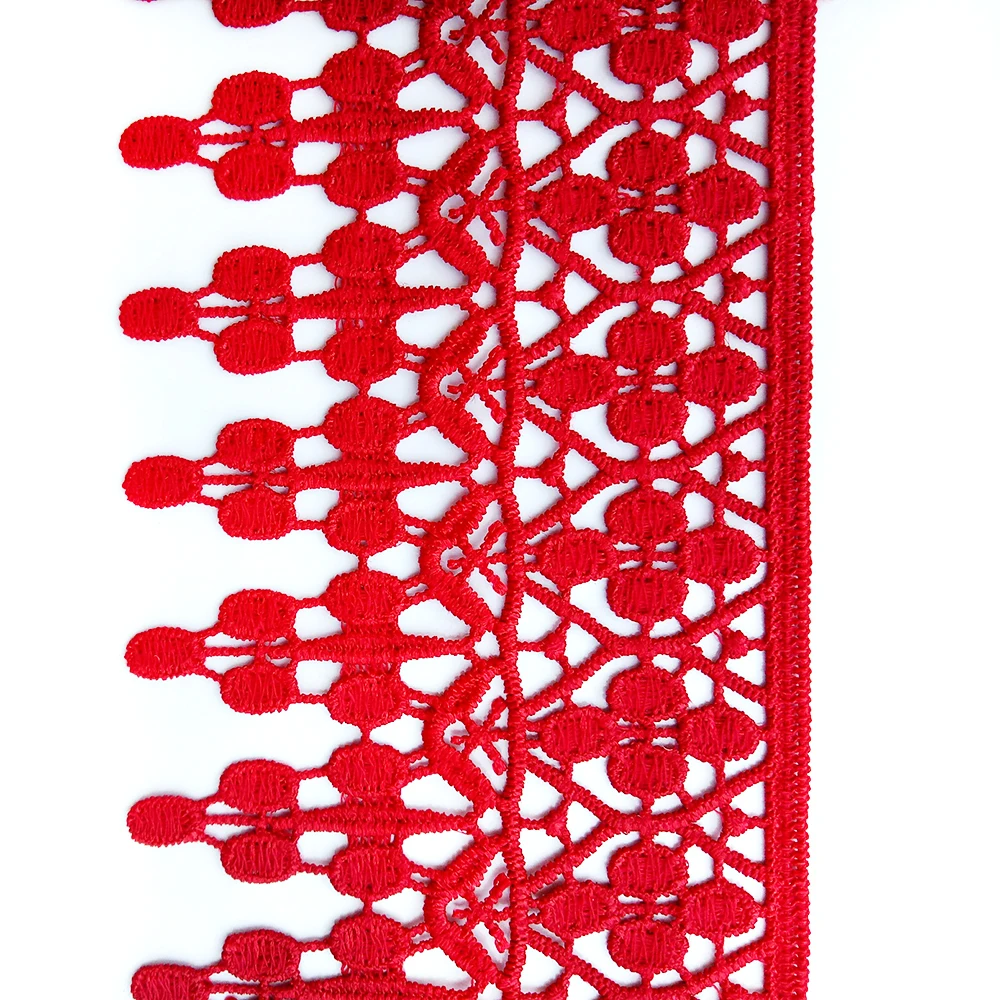 K15359 Маргаритка растворимый полиэстер кружево отделка Вязание Свадьба вышитые Diy ручной работы лоскутное Ленточные швейные принадлежности ремесла