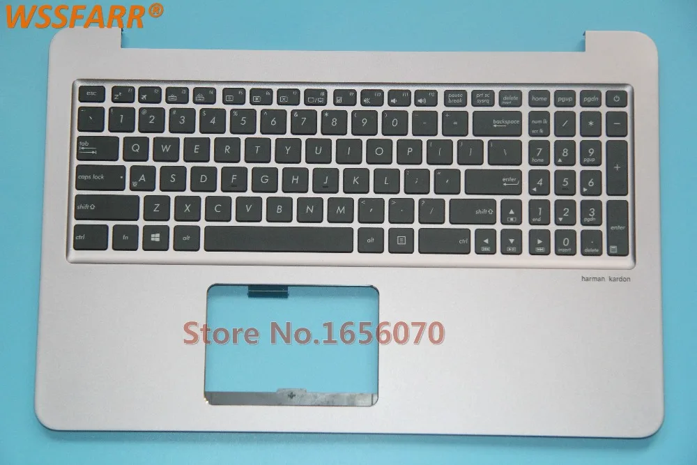 Оригинальная Новинка 95%, клавиатура для ноутбука Asus UX510U UX510 V510UX V510UX7200 с подставкой для рук США