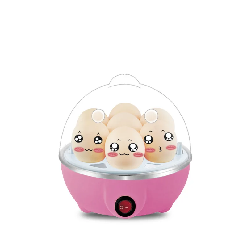 

Multi Function Rapid Electric Egg Cooker 7 Eggs Capacity Fast Egg Boiler Steamer Automatic Shut Off Mini Eggs Omelette Boiler