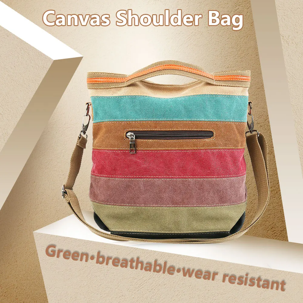 Large Canvas Shoulder Bags Paul Smith