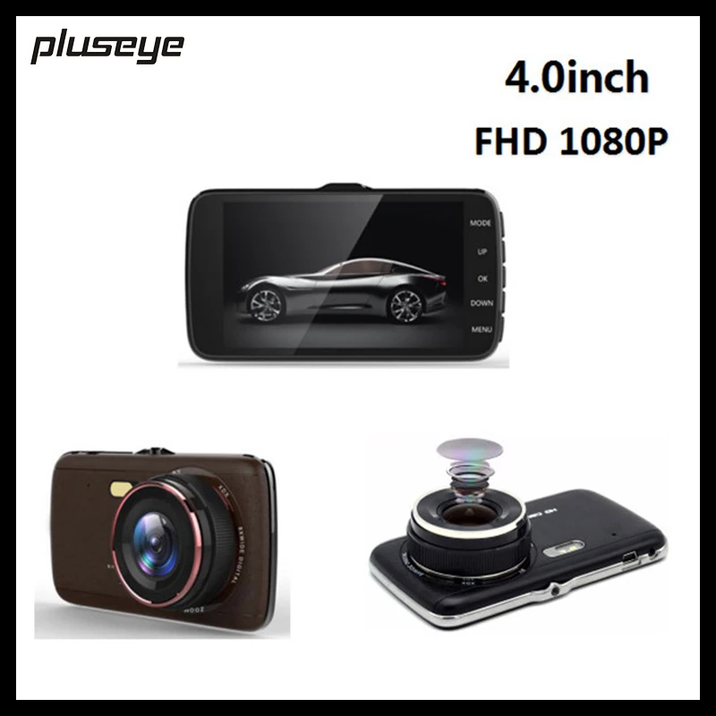 Новый Полный hd1296p 4.0 дюймов IPS Экран автомобиль тире Камера Видеорегистраторы для