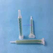 1000 ШТ./ЛОТ Эпоксидная Смола Статического Смесителя MAQ 05-16L (зеленый) Трубы Квадратного Сечения Штык Смеситель Смесительные Насадки для Двойная Упаковка эпоксидные смолы