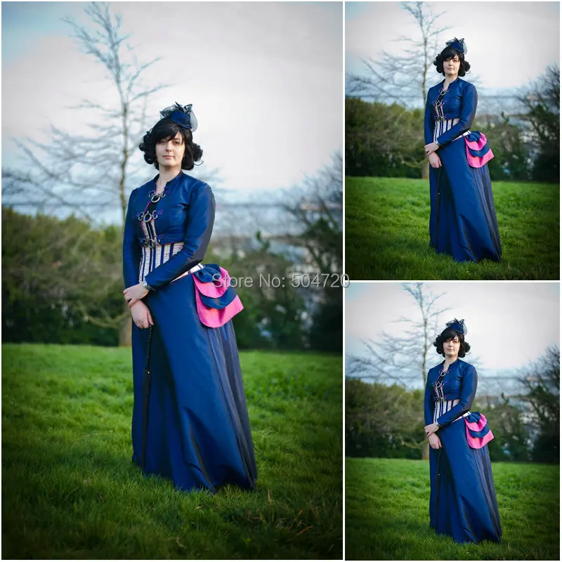 R-375 Custom Made 18 Century Civil War Southern Belle Ball Gown evening Dress/Victorian dresses/Renaissance dress |