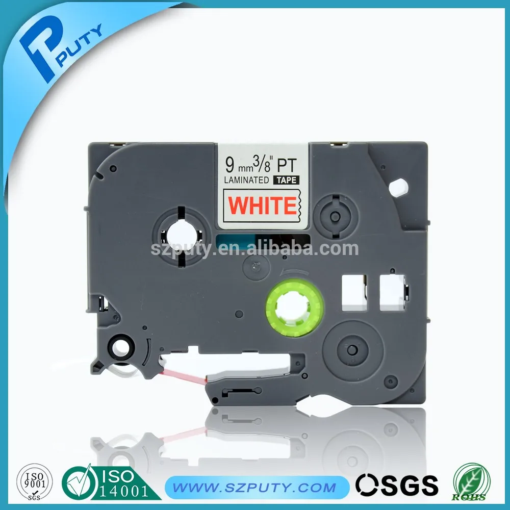 Hot Sell Compatible Tape cassette For P touch Label Printer Tze222 Red
