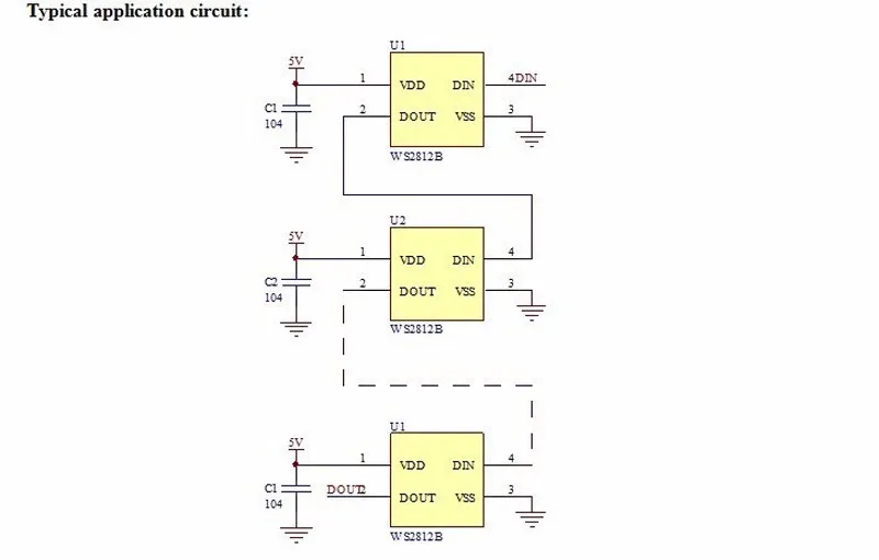 WS2812B чип 4 Пина 5050 SMD черный/белый PCB версия WS2812 индивидуально адресуемых цифровой RGB Светодиодные ленты света 5V пикселей чипы