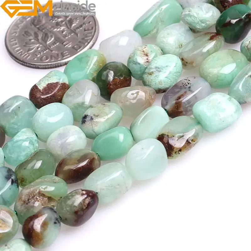 6x7mm Natural Australia Jade Stone Gemstone Semi Precious Freeform