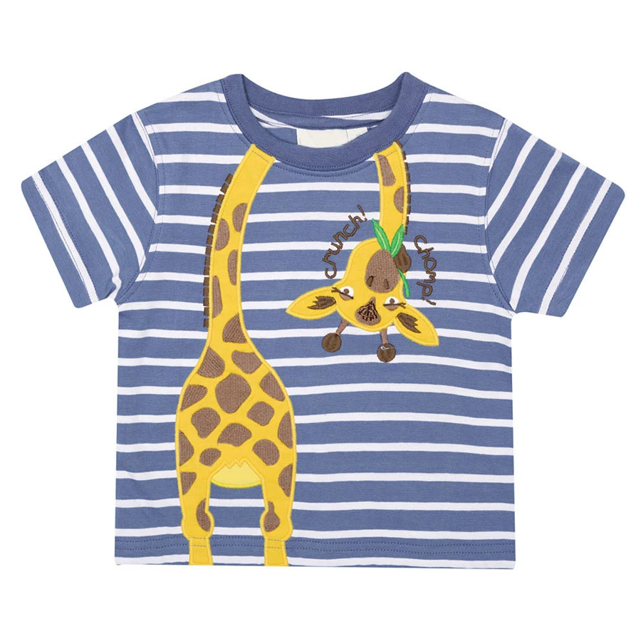 Little Maven Giraffe Brand Boy T Shirt for Kids Clothing 18month 6yrs