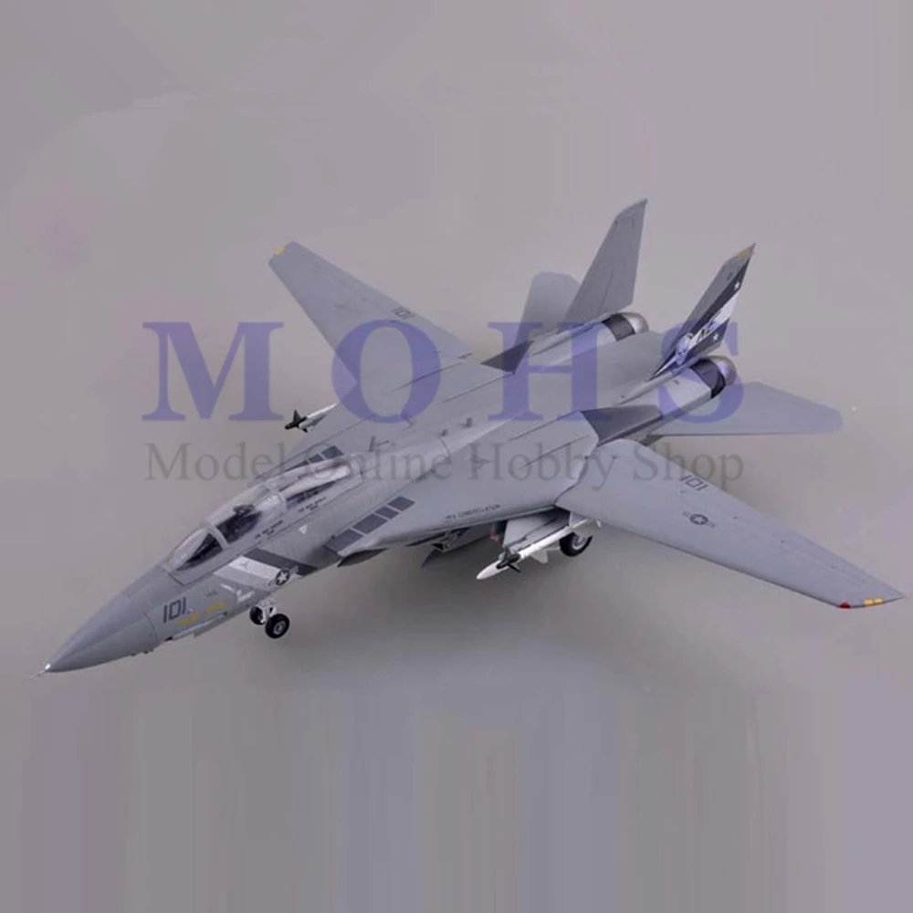 Easy Model 37190 1/72 собираемая Модель весы F-14 Готовая модель самолет истребитель F14 F-14D VF-102