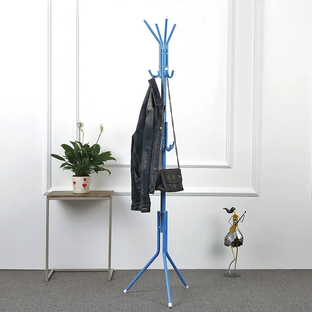 Ikayaa Us Uk Fr Stock 2 Layer 8 Hooks Metal Frame Coat Hat Rack Ikayaa Us Uk Fr Stock 2 Layer 8 Hooks Metal Frame Coat Hat Rack Stand Hanger Cloth Jacket For Living Room Office Hallway In Storage Holders Racks